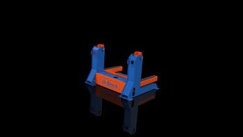 Concrete block turner