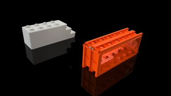 Concrete block mould - Stairs