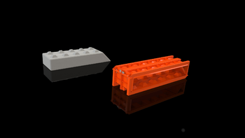 Concrete block mould - Slope