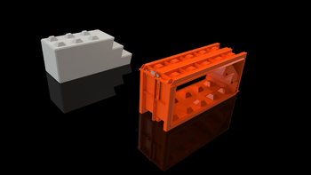 Concrete block mould - Stairs