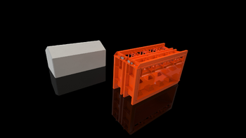 Concrete block mould - Top