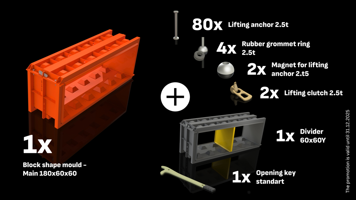 Starter Pack Bundle 180x60x60